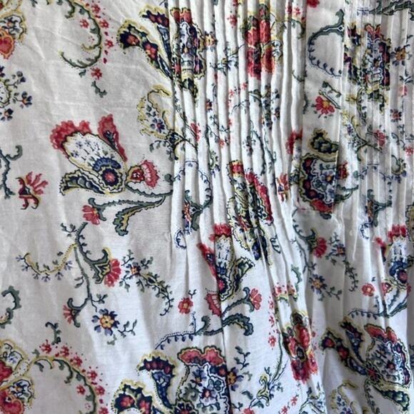 Joie Light and Airy Floral Print Top Blouse - xs - Picture 3 of 10